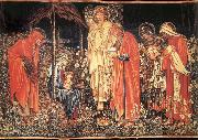 Burne-Jones, Sir Edward Coley The adoracion of the three Kings china oil painting reproduction